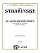 Sacre du Printemps-Study Score Study Scores sheet music cover